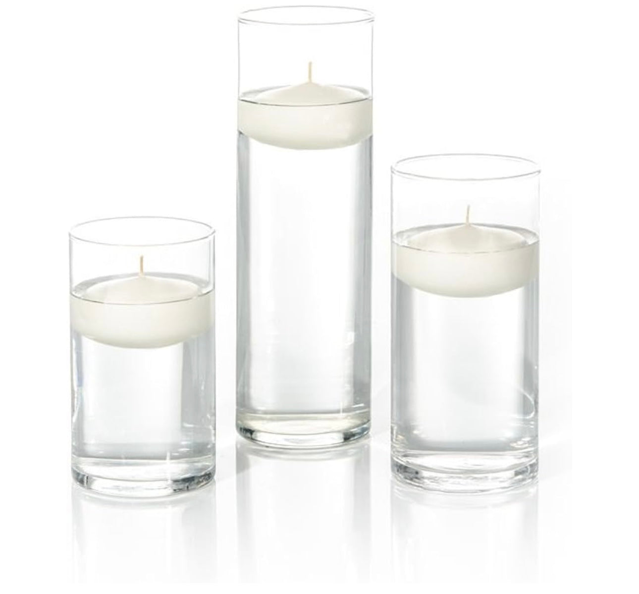 three vase set