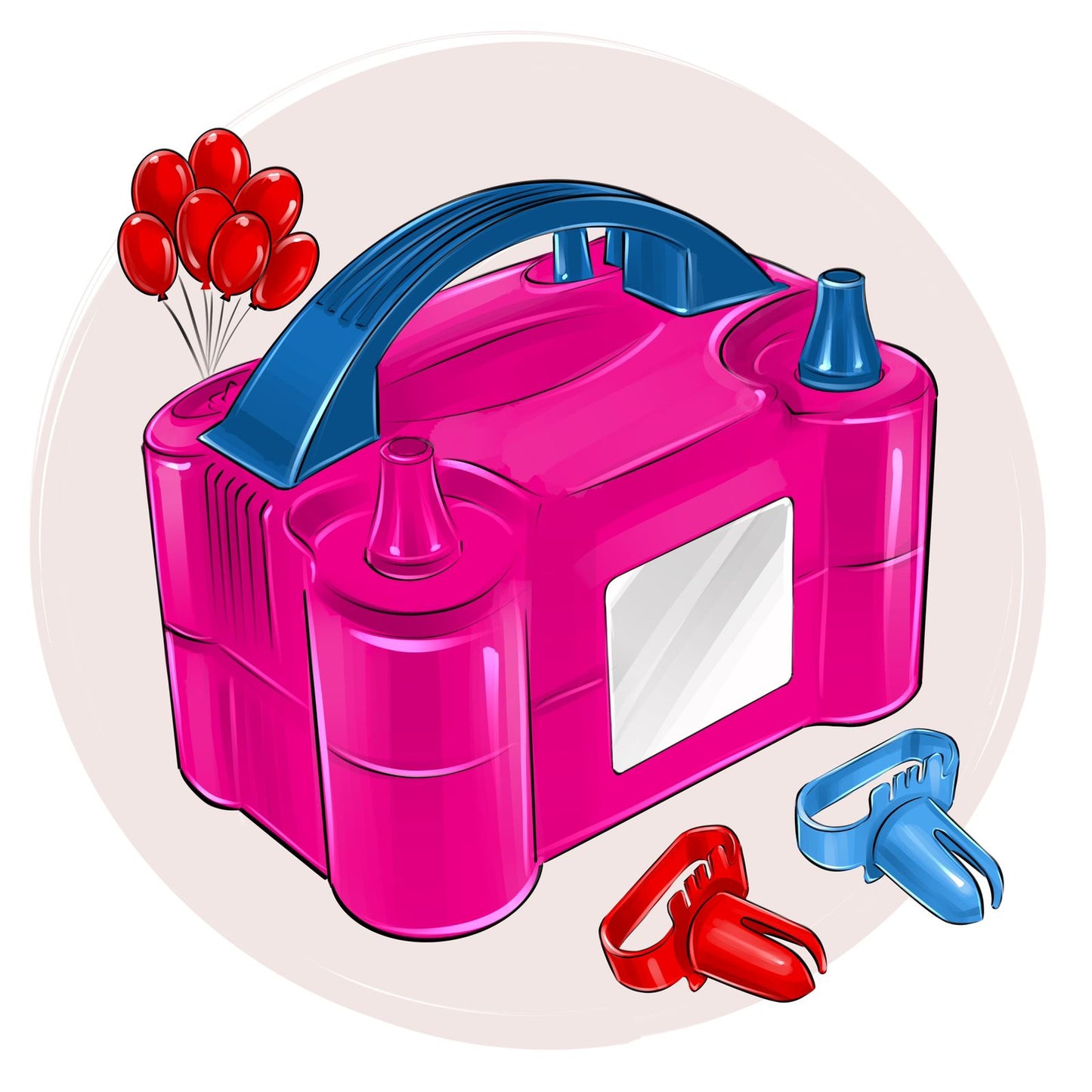 electric air balloon pump