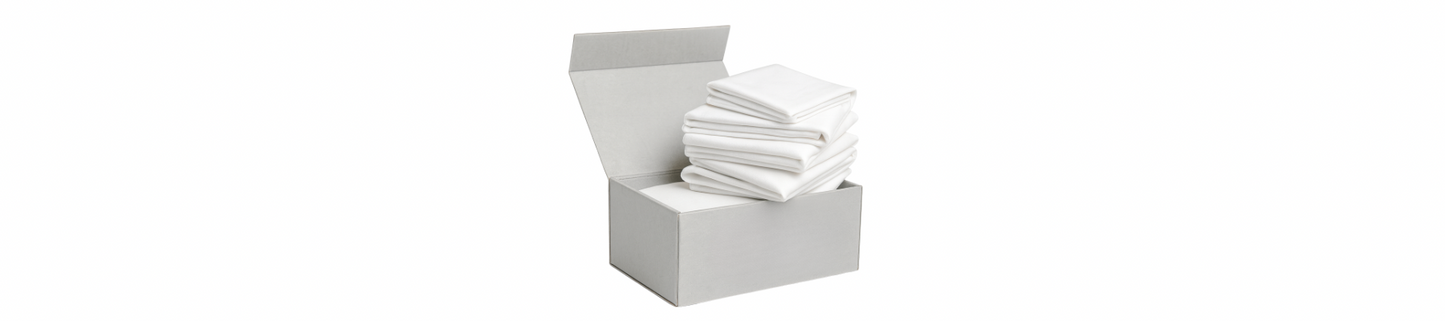 white round and rectangle table linens
